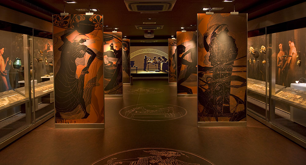 Permanent Exhibition at the 4th floor of the Museum of Cycladic Art entitled 