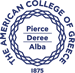American College of Greece logo