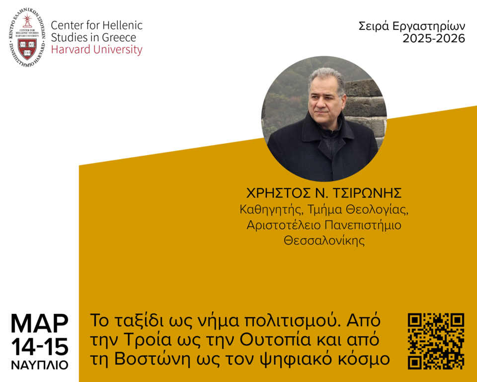 Poster for the Workshop "Travel as a Thread of Civilization."