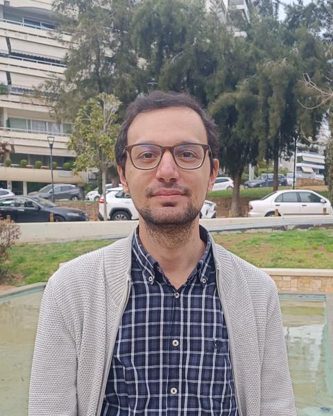 Portrait of Giorgos Athanasiadis.