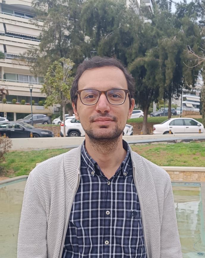 Portrait of Giorgos Athanasiadis.